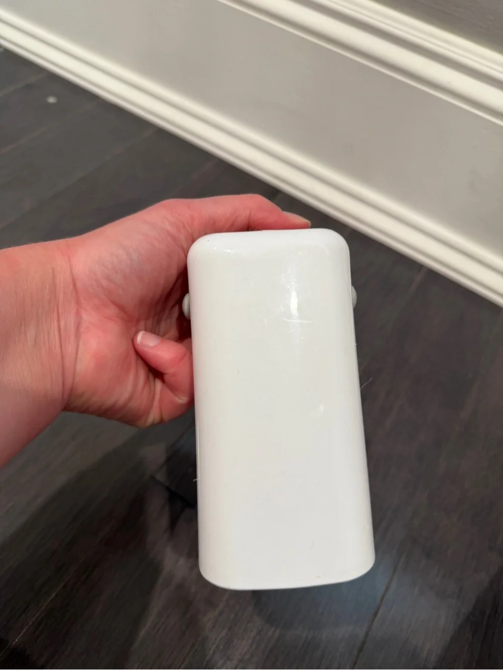 NWT White & Gray Bathroom Faucet Extender for Kids and Toddlers